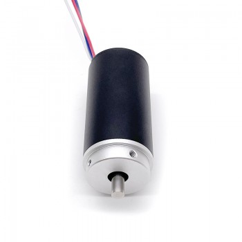Pack de 2 Motores Eléctrico Sin Núcleo DC 24V con Caja de Engranajes Planetarios 22mm Ø