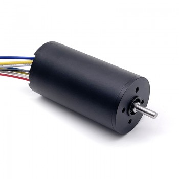 Pack de 2 Motores Eléctrico Sin Núcleo DC 24V con Caja de Engranajes Planetarios 22mm Ø