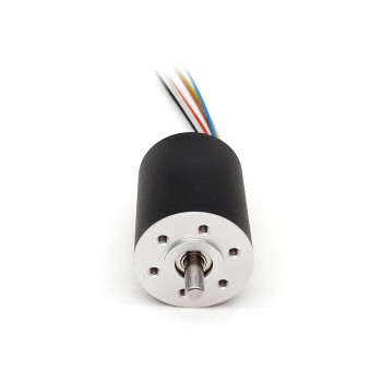 Pack de 2 Motores Eléctrico DC Sin Núcleo de Alta Velocidad 12V/24V 12mm Ø BLDC