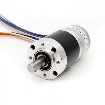 Pack de 2 Motores paso a paso DC 12V 4 fases con caja planetaria baja velocidad