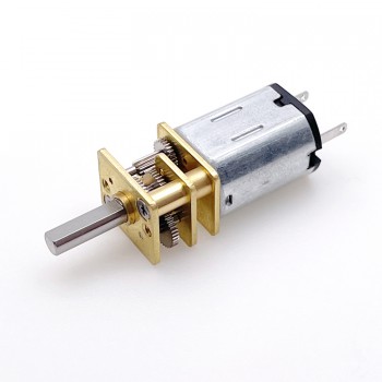 Pack de 2 Motores DC con Engranaje 2.4 V / 5 V 0.5 kg·cm Imán Permanente 12×24 mm