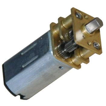 Pack de 2 Motores DC cepillados PMDC Eléctrico 6V/12V con engranaje recto 0.5kg·cm