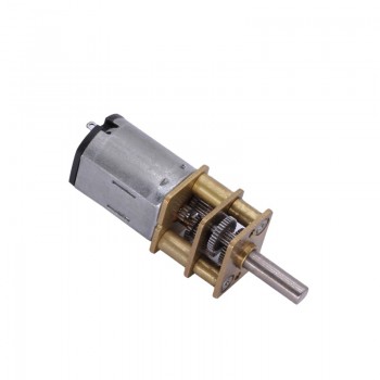 Pack de 2 Motores DC cepillados PMDC Eléctrico 6V/12V con engranaje recto 0.5kg·cm