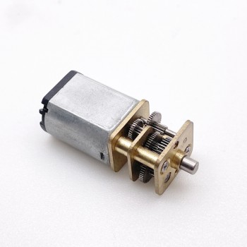 Pack de 2 Motores DC con Engranaje 6 V / 12 V 0.5 kg·cm Cepillado 12×29.6 mm