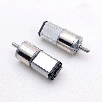 Pack de 2 Motores DC con Engranaje Recto 6 V / 12 V 0.5 kg·cm Mini Motor Eléctrico