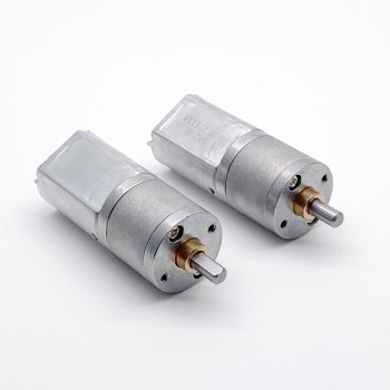 Pack de 2 Motores Eléctrico DC con Engranaje Recto 6 V / 12 V 2.5 kg·cm
