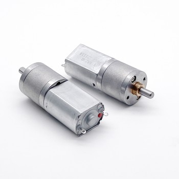 Pack de 2 Motores Eléctrico DC con Engranaje Recto 6 V / 12 V 2.5 kg·cm