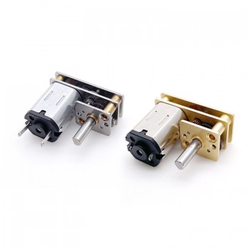 Pack de 2 Mini Motores DC 2.4 V / 5 V Imán Permanente 0.21–0.5 kg·cm