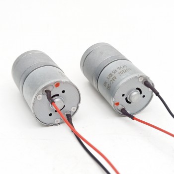 Pack de 2 Motores DC con Caja de Engranajes Planetarios 6 V / 12 V 3 kg·cm