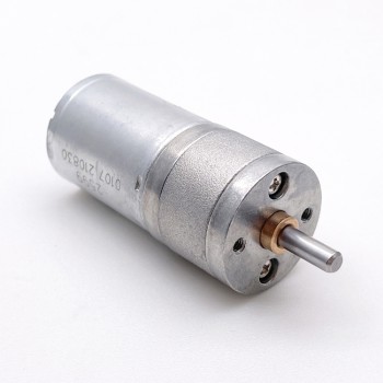Pack de 2 Motores Eléctrico DC con Reductor 6 V / 12 V 3 kg·cm 24.4×30.8 mm