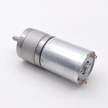 Pack de 2 Motores Eléctrico DC con Reductor 6 V / 12 V 3 kg·cm 24.4×30.8 mm