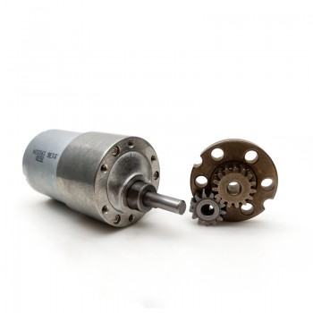 Pack de 2 Motores Eléctrico DC con Reductor 12 V / 24 V 8 kg·cm 34.5×30.8 mm