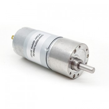 Pack de 2 Motores Eléctrico DC con Reductor 12 V / 24 V 10 kg·cm 37×57 mm