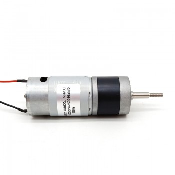 Pack de 2 Motorreductores planetarios DC Eléctrico 12V/24V 60kg·cm 36×93mm eje 8mm