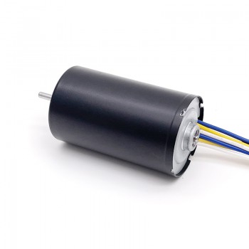 Pack de 2 Motores BLDC Motor Eléctrico sin Escobillas 12 V / 24 V 150 g·cm 28×47 mm Eje 3 mm