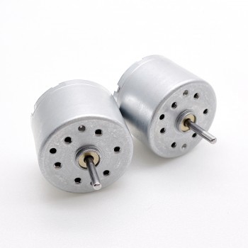 Pack de 2 Motores DC sin Escobillas 12 V / 24 V 20 g·cm 6000/8700 RPM Eje 2 mm 24×18 mm
