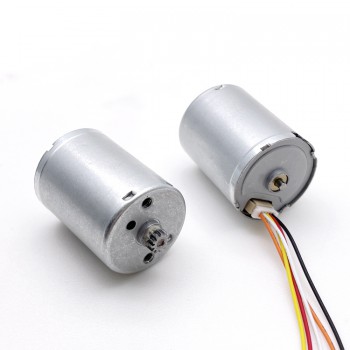 Pack de 2 Motores BLDC Motor Eléctrico sin Escobillas 12 V / 24 V 50 g·cm 5000–8000 RPM 22×30 mm