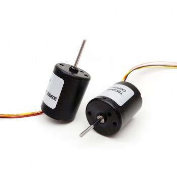 Pack de 2 Motores BLDC Motor Eléctrico sin Escobillas 12 V / 24 V 50 g·cm 5000–8000 RPM 22×30 mm
