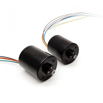 Pack de 2 Motores compactos sin escobillas 12 V / 24 V 550 g·cm 6000 RPM 36×40 mm