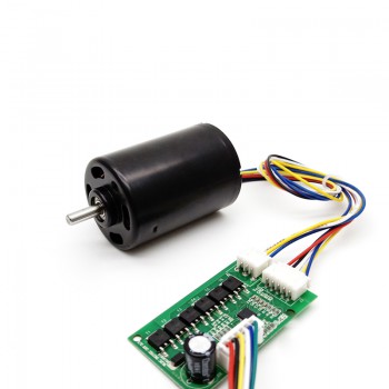 Pack de 2 Motores sin Escobillas con Controlador Integrado 12 V / 24 V 500 g·cm 5000 RPM