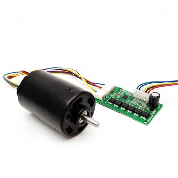 Pack de 2 Motores BLDC Motor Eléctrico sin Escobillas Eléctrico 12 V / 24 V 500 g·cm 21–24 W 5000 RPM