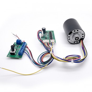 Pack de 2 Motores BLDC Motor Eléctrico sin Escobillas Eléctrico 12 V / 24 V 500 g·cm 21–24 W 5000 RPM