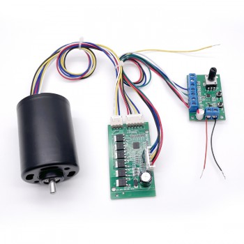 Pack de 2 Motores BLDC Motor Eléctrico sin Escobillas Eléctrico 12 V / 24 V 500 g·cm 21–24 W 5000 RPM