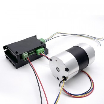 Pack de 2 Motores Eléctrico BLDC sin escobillas 12 V / 24 V 2 kg·cm 800–8000 RPM