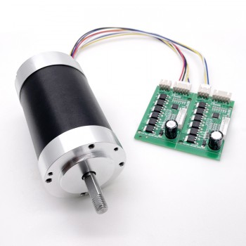 Pack de 2 Motores Eléctrico BLDC sin escobillas 12 V / 24 V 2 kg·cm 800–8000 RPM