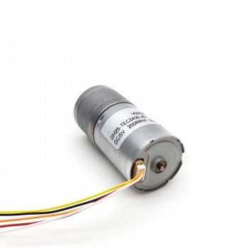 Pack de 2 Motorreductores BLDC Eléctrico 12V/24V con engranaje recto 0.2–5kg·cm
