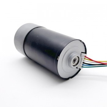 Pack de 2 Motores BLDC con caja Reductora Motor Eléctrico sin Escobillas 12 V / 24 V 0.7–10 kg·cm 4–850 RPM