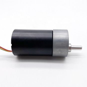 Pack de 2 Motores BLDC con caja Reductora Motor Eléctrico sin Escobillas 12 V / 24 V 0.7–10 kg·cm 4–850 RPM