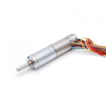 Pack de 2 Motores Eléctrico DC con Caja Planetaria Sin Escobillas 6V/12V Sin Núcleo 12mm Ø