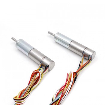 Pack de 2 Motores Eléctrico DC con Caja Planetaria Sin Escobillas 6V/12V Sin Núcleo 12mm Ø
