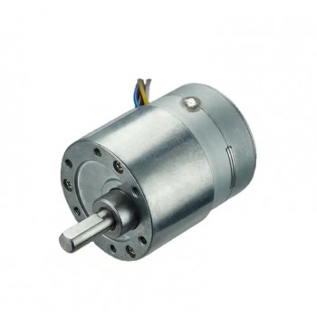 Pack de 2 Motores paso a paso DC 12V con engranaje recto 4 fases 7.5° 200 mA 130 g·cm imán permanente
