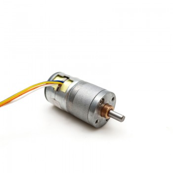 Pack de 2 Motores paso a paso DC 12V 2 fases 7.5° 100–120 mA con reductor 1:75 imán permanente