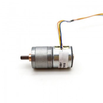 Pack de 2 Motores paso a paso DC 12V 2 fases 7.5° 100–120 mA con reductor 1:75 imán permanente