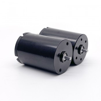 Pack de 2 Motores Eléctrico sin Núcleo Motor de CC con Escobillas Sin Núcleo 9V/24V
