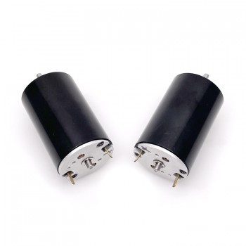 Pack de 2 Motores Eléctrico Sin Núcleo DC Cepillados 12V/24V 1300-1500mA 1150g.cm 5500-6900rpm 45W 28×45mm