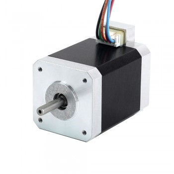 Motor Paso a Paso Nema 17 de 5 Fases 0.72° 0.5 N·m 1.8 A 42×42×60 mm 5 Cables