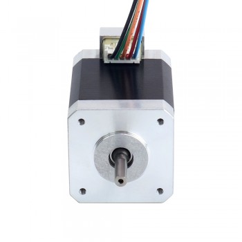 Motor Paso a Paso Nema 17 de 5 Fases 0.72° 0.5 N·m 1.8 A 42×42×60 mm 5 Cables