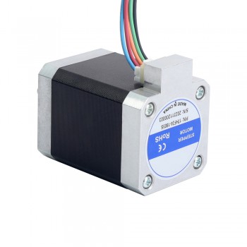 Motor Paso a Paso Nema 17 de 5 Fases 0.72° 0.5 N·m 1.8 A 42×42×60 mm 5 Cables