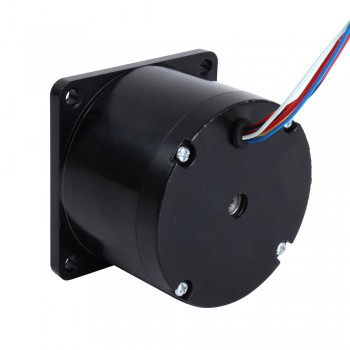 Motor paso a paso reluctancia variable 5 fases 3.2Nm 3A eje 9mm 6 hilos 90×90×67mm