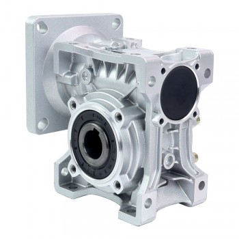 NMRV050 Caja Reductora de Engranaje Sinfín 5:1 / 10:1 / 20:1 para Motor Paso a Paso Nema 42