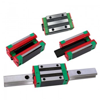 HIWIN Carros para Guias Lineales CNC HGH15CA, HGH20CA, HGH25CA, HGH35CA, Bloques de guía lineal
