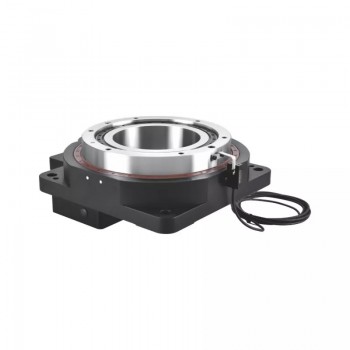 Plataforma Giratoria Hueca con Reductor Relación 10:1 / 18:1 Para Motor Servo AC de 750 W y 80 mm