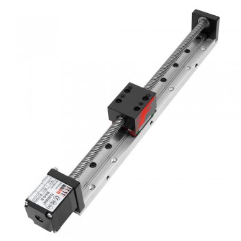 FSL30 Guias Lineales CNC Tornillo de Bola Riel Deslizante Lineal 50-300mm con Motor Paso a Paso Nema 14