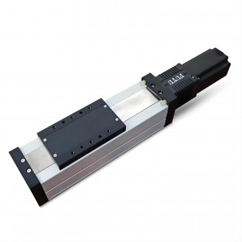 FSL80 Plataforma Lineal para Carga Pesada con Guía y Husillo Actuador con Motor Paso a Paso Nema 24