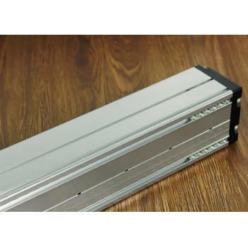 FSL80 Plataforma Lineal para Carga Pesada con Guía y Husillo Actuador con Motor Paso a Paso Nema 24
