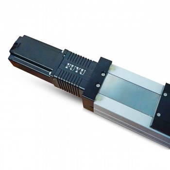 FSL80 Plataforma Lineal para Carga Pesada con Guía y Husillo Actuador con Motor Paso a Paso Nema 24